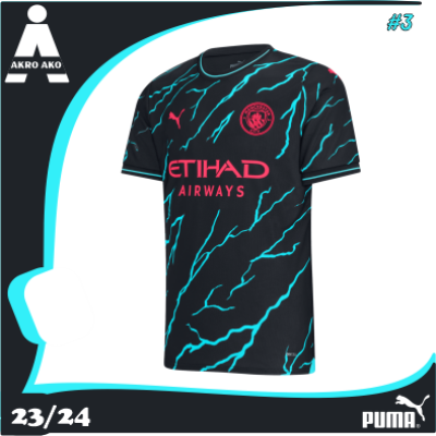 Manchester City Puma 2023-2024 Third Jersey