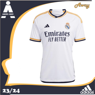 Real Madrid Adidas 2023-2024 Home Jersey