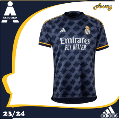 Real Madrid Adidas 2023-2024 Away Jersey