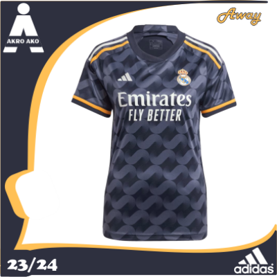 Real Madrid Women Adidas 2023-2024 Away Jersey